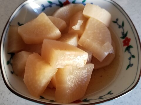 茅野屋の出汁使用！電気圧力鍋で大根の煮物